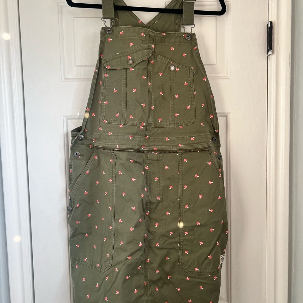Duluth Green Mushroom Overall Skirt